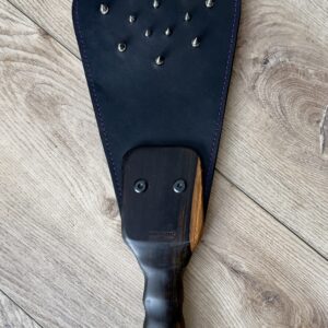 Studded Paddle with Custom Leather